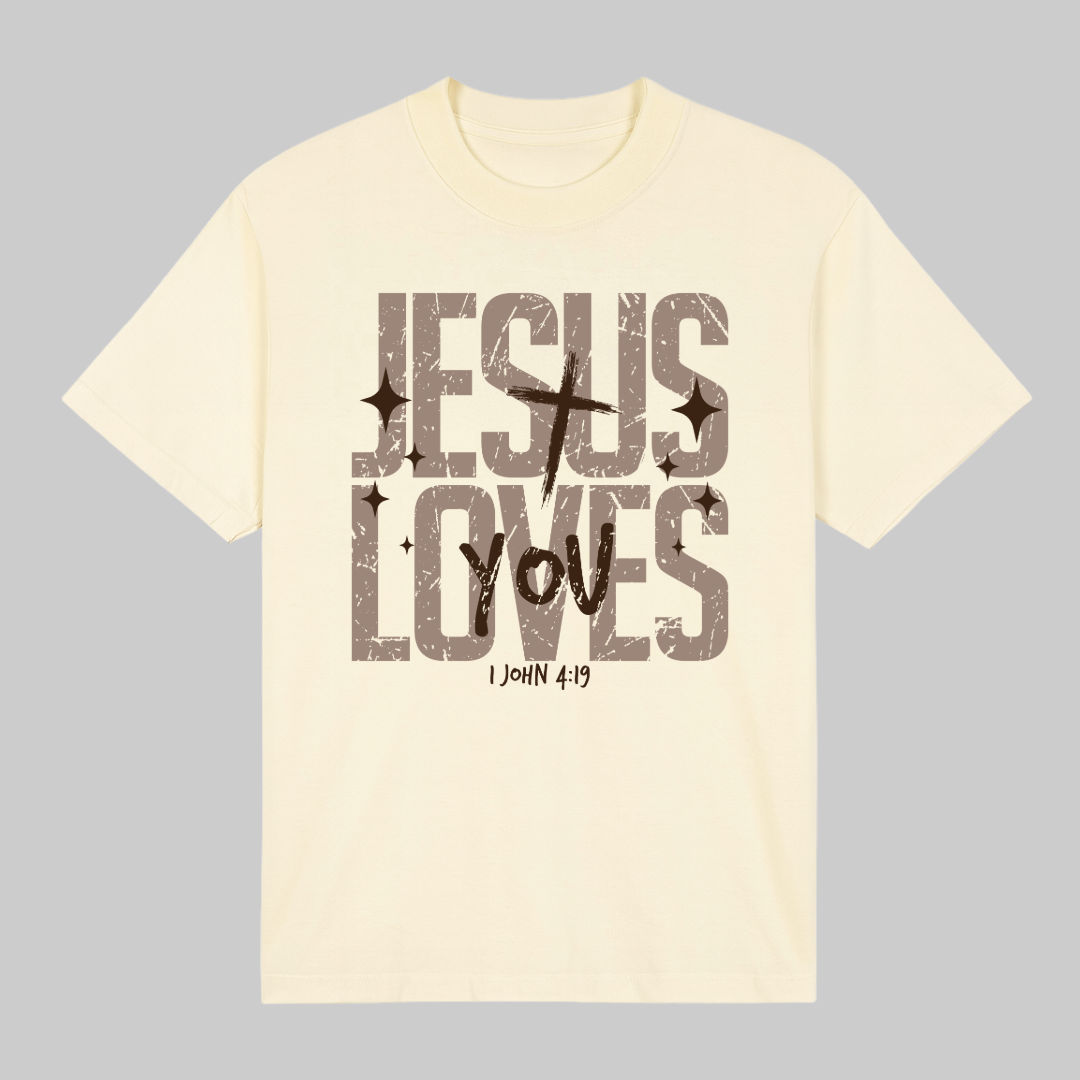 Jesus loves you T-shirt