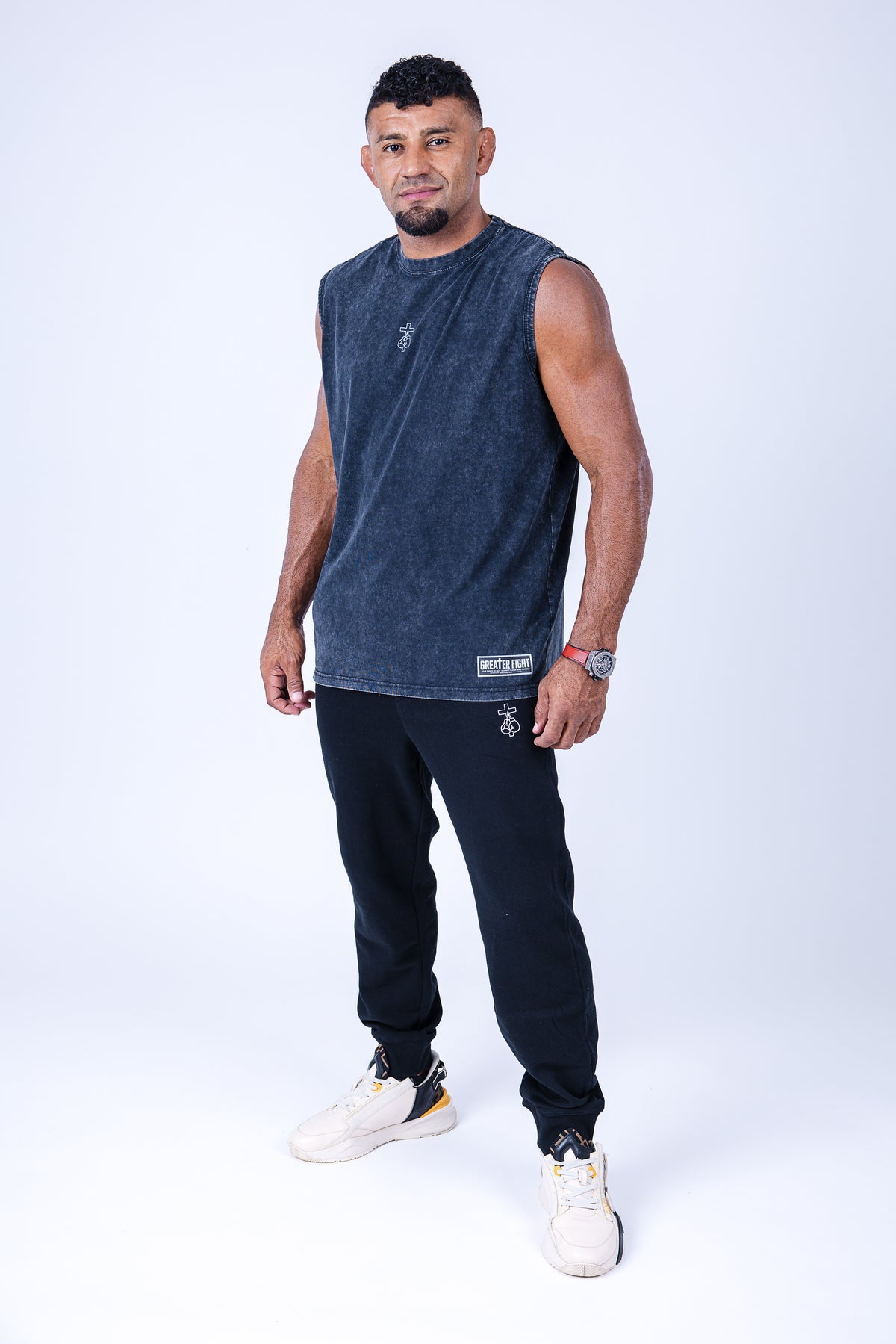 Greater Is He Who Is In You — Vintage Cutoff Tee