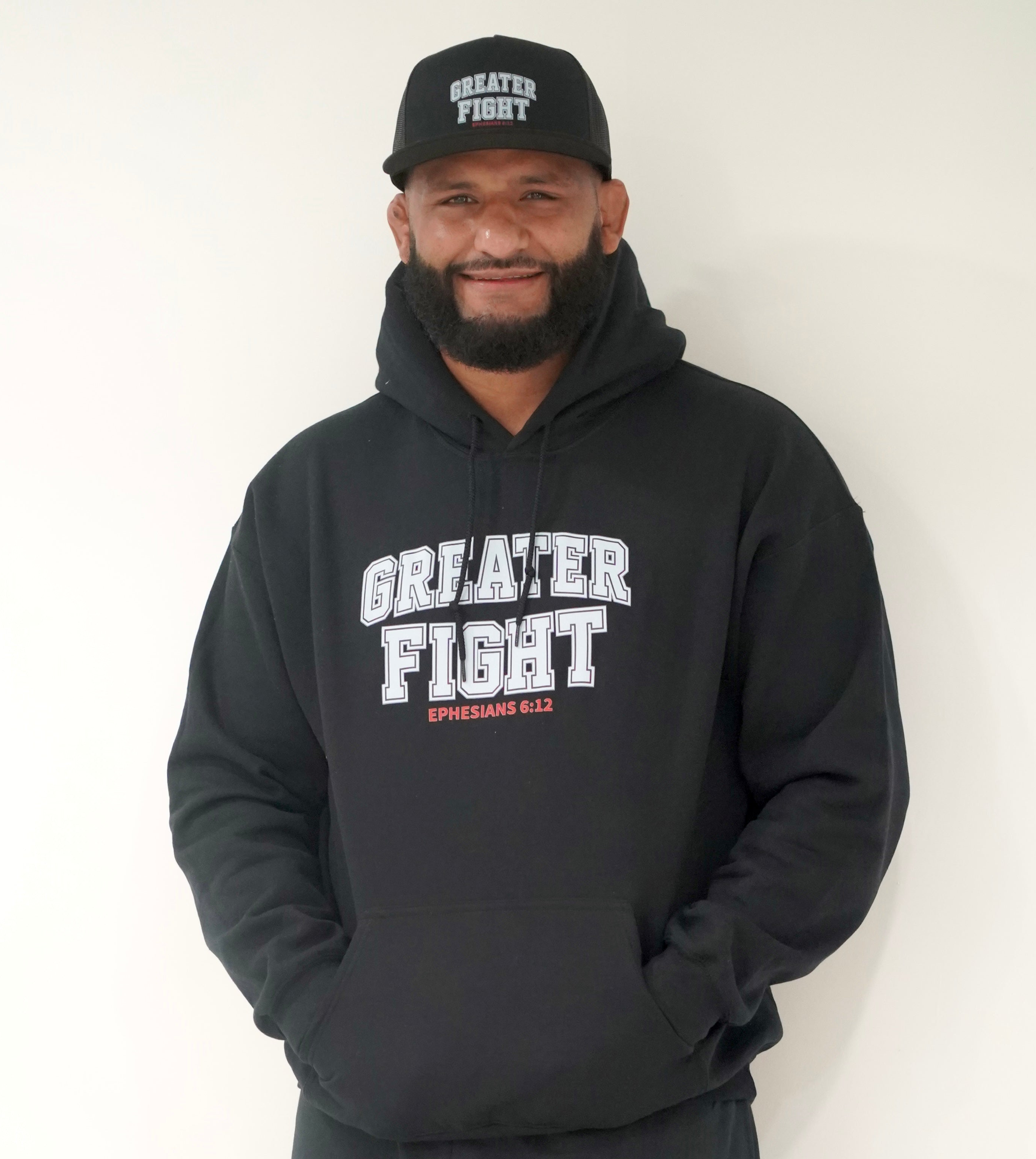 Greater Fight SnapBack Black Hat