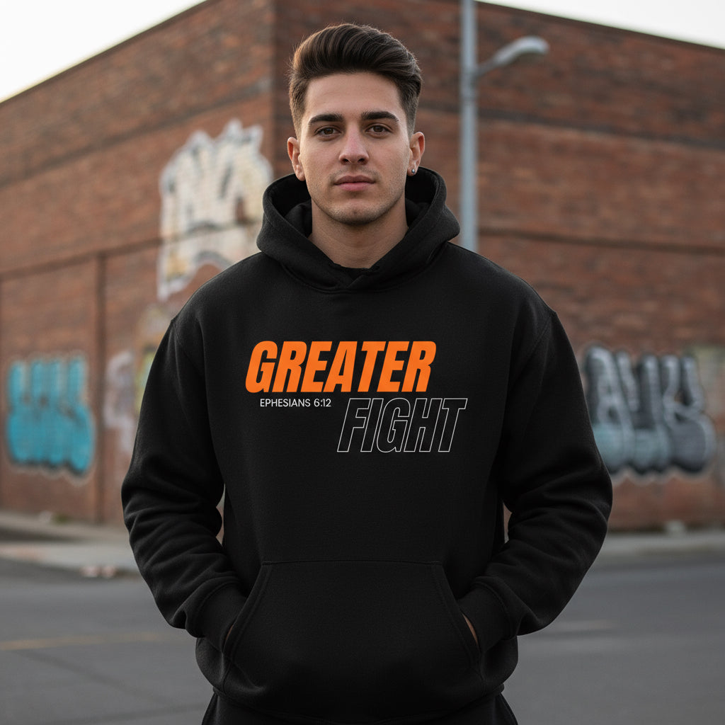 Greater Fight welcome fall hoodie