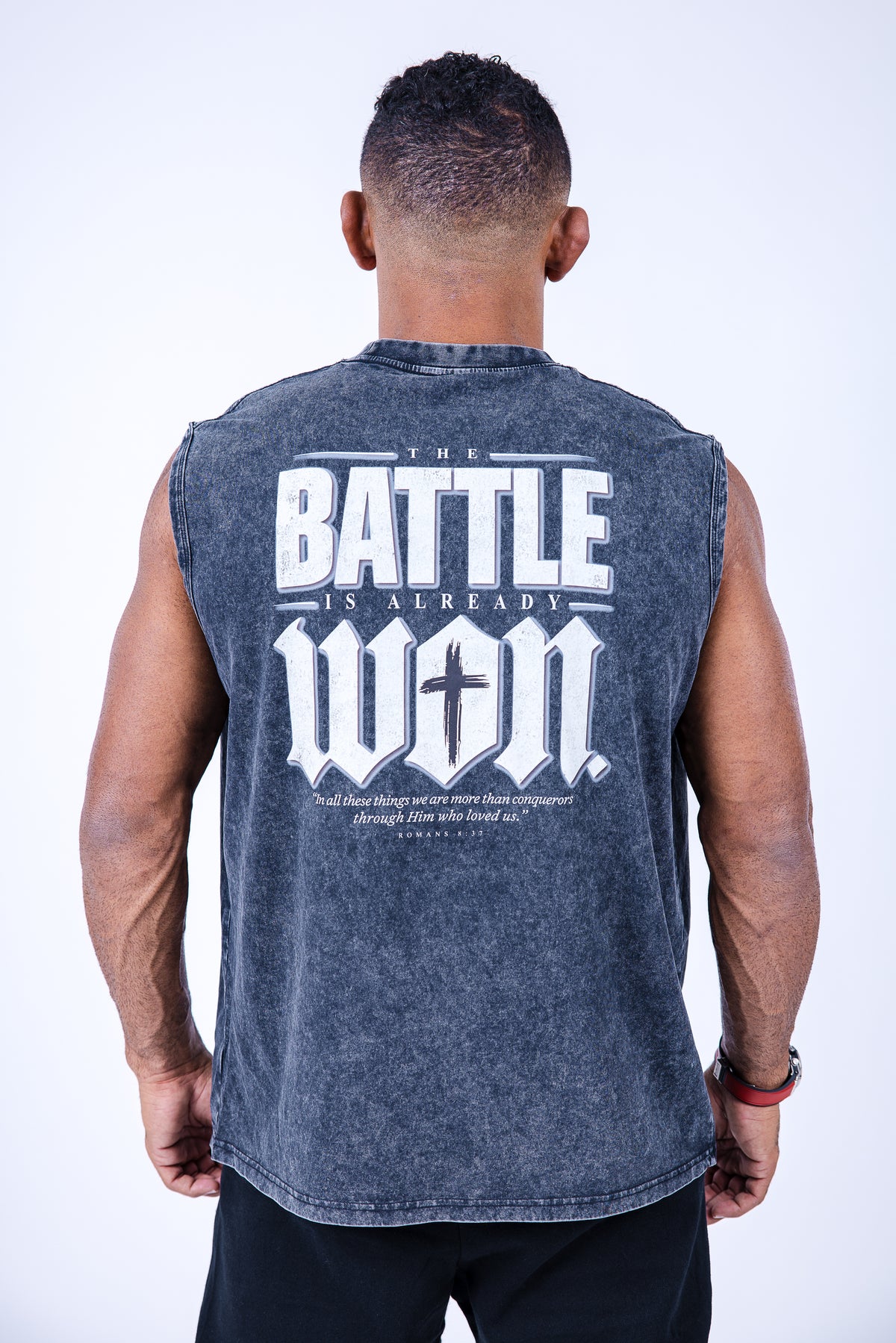 The Battle Has Been Won — Vintage Cutoff Tee
