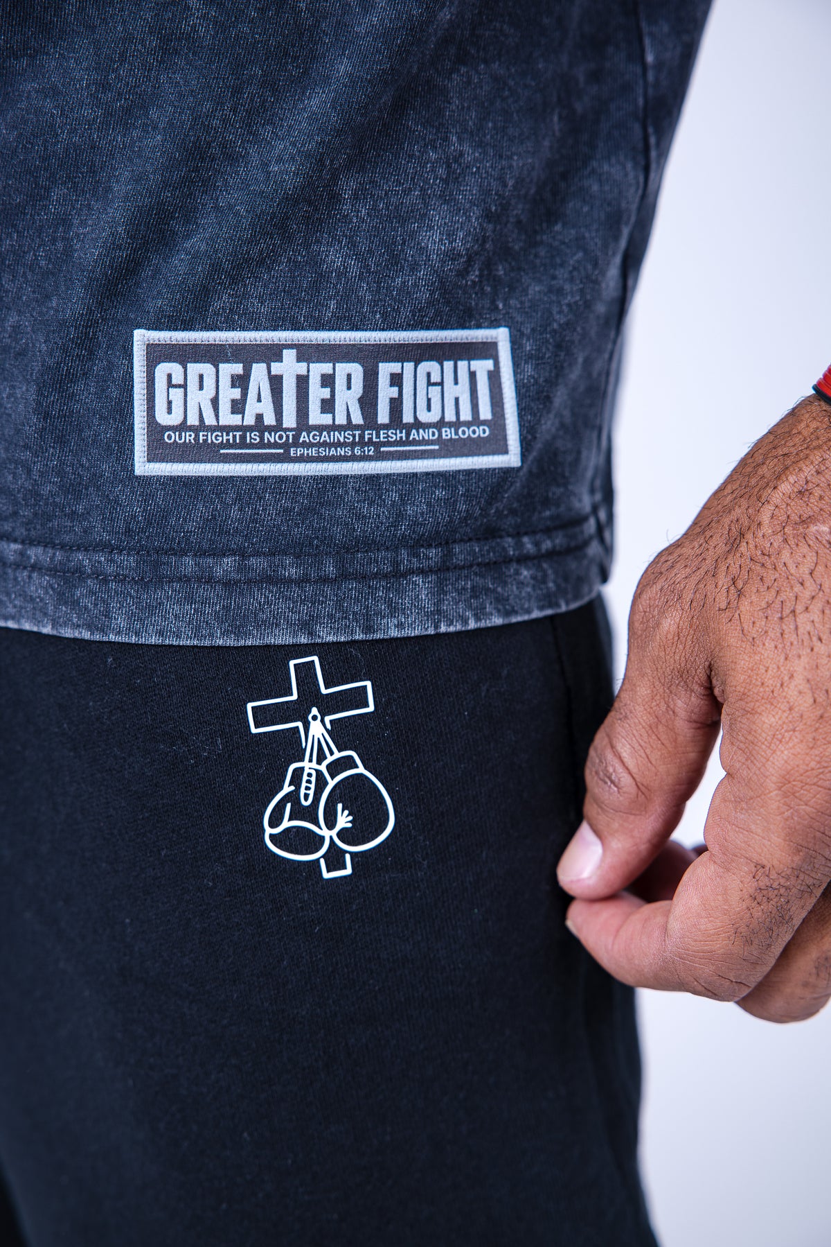 Greater Is He Who Is In You — Vintage Cutoff Tee
