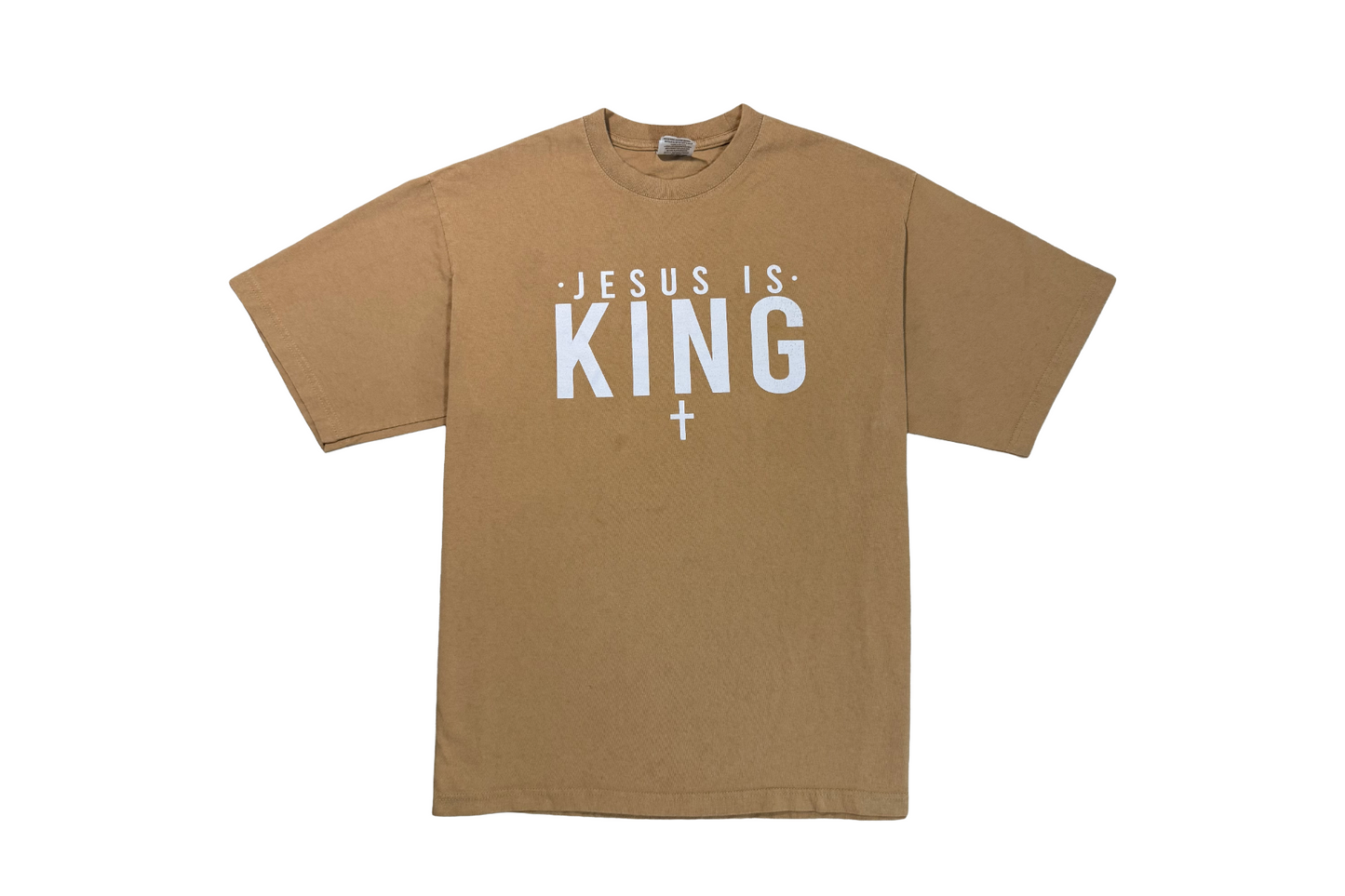 Oversized Jesus is King Tee
