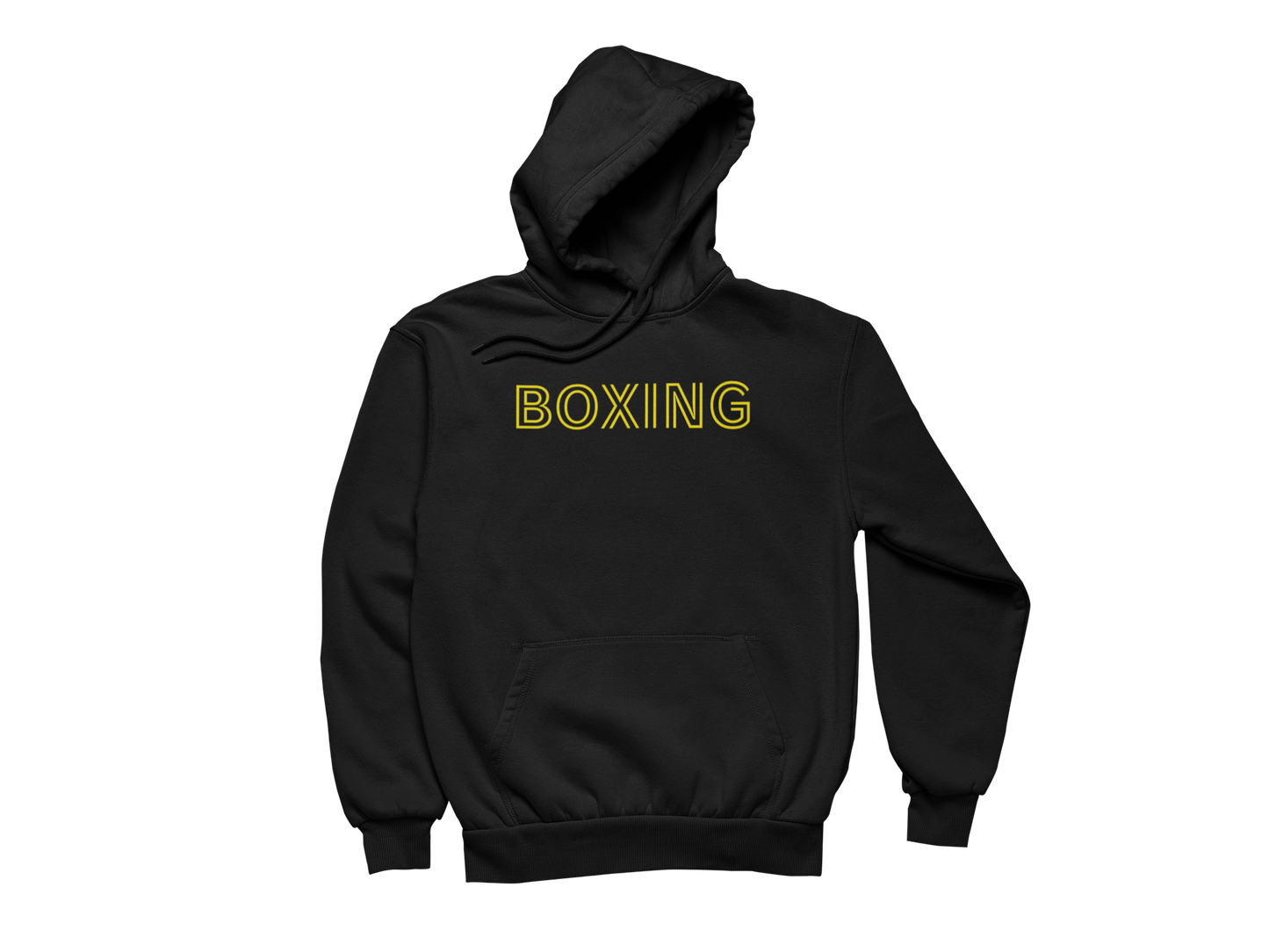 Black and Gold Your Martial Art Hoodie