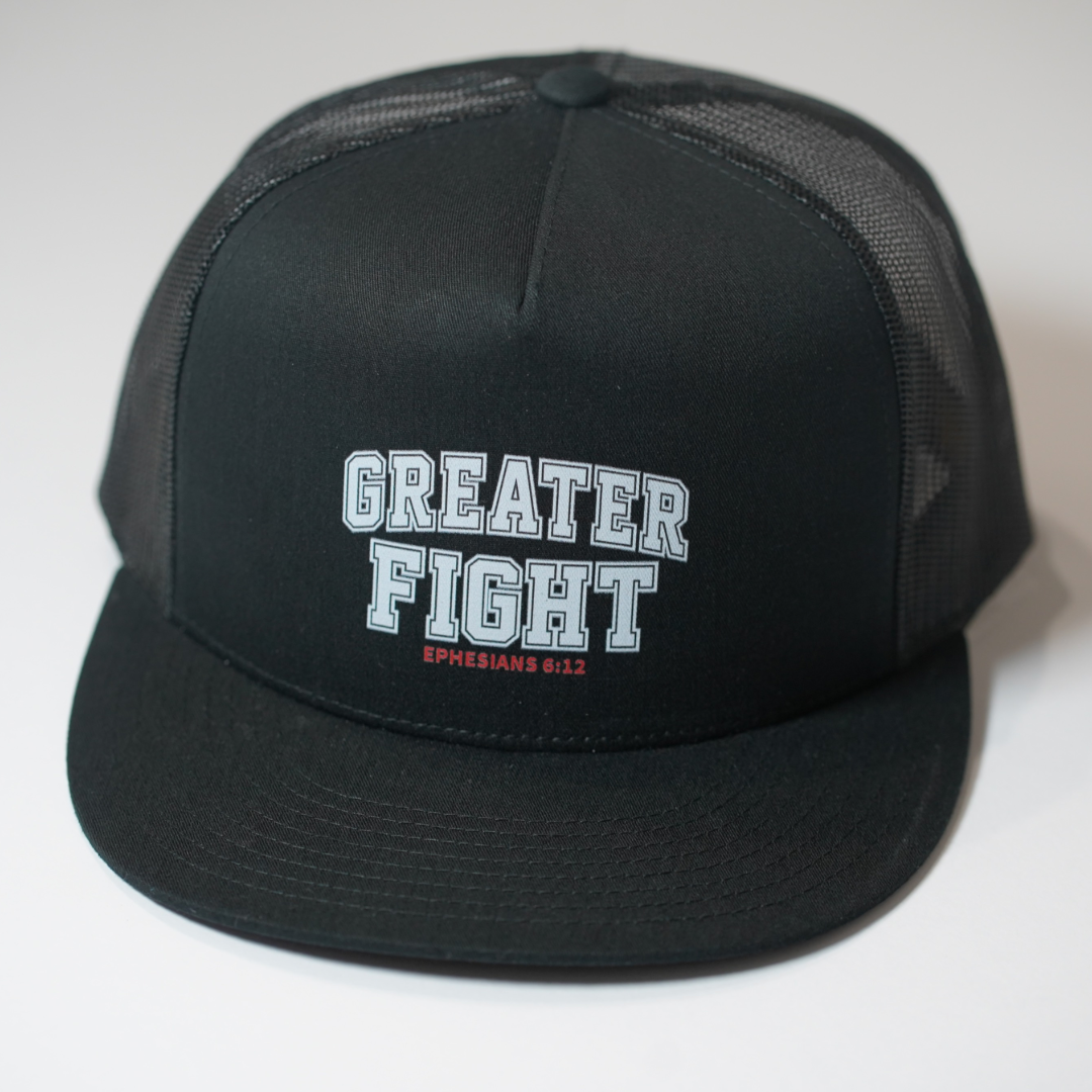 Greater Fight SnapBack Black Hat