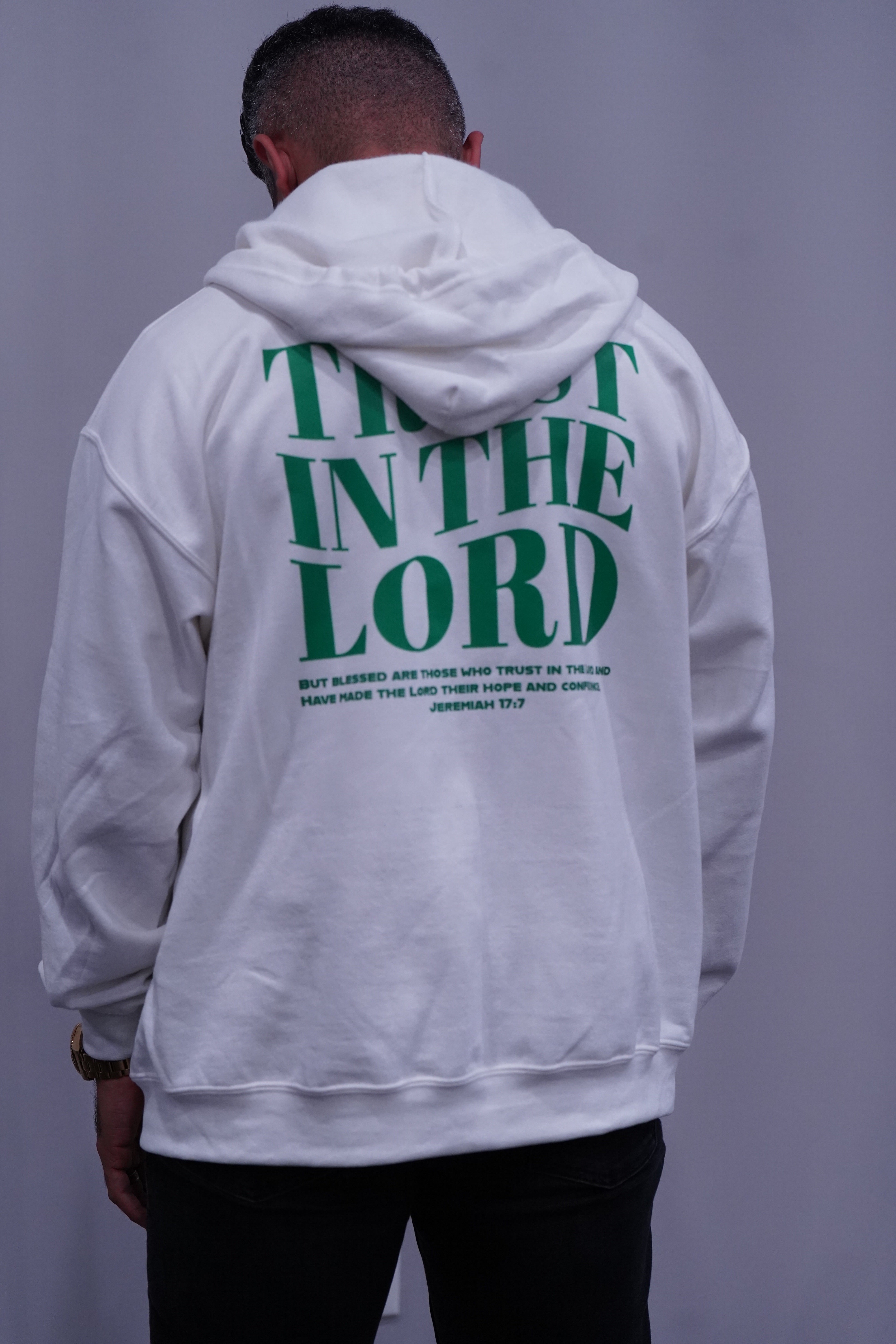 Trust in the Lord zip up Hoodie