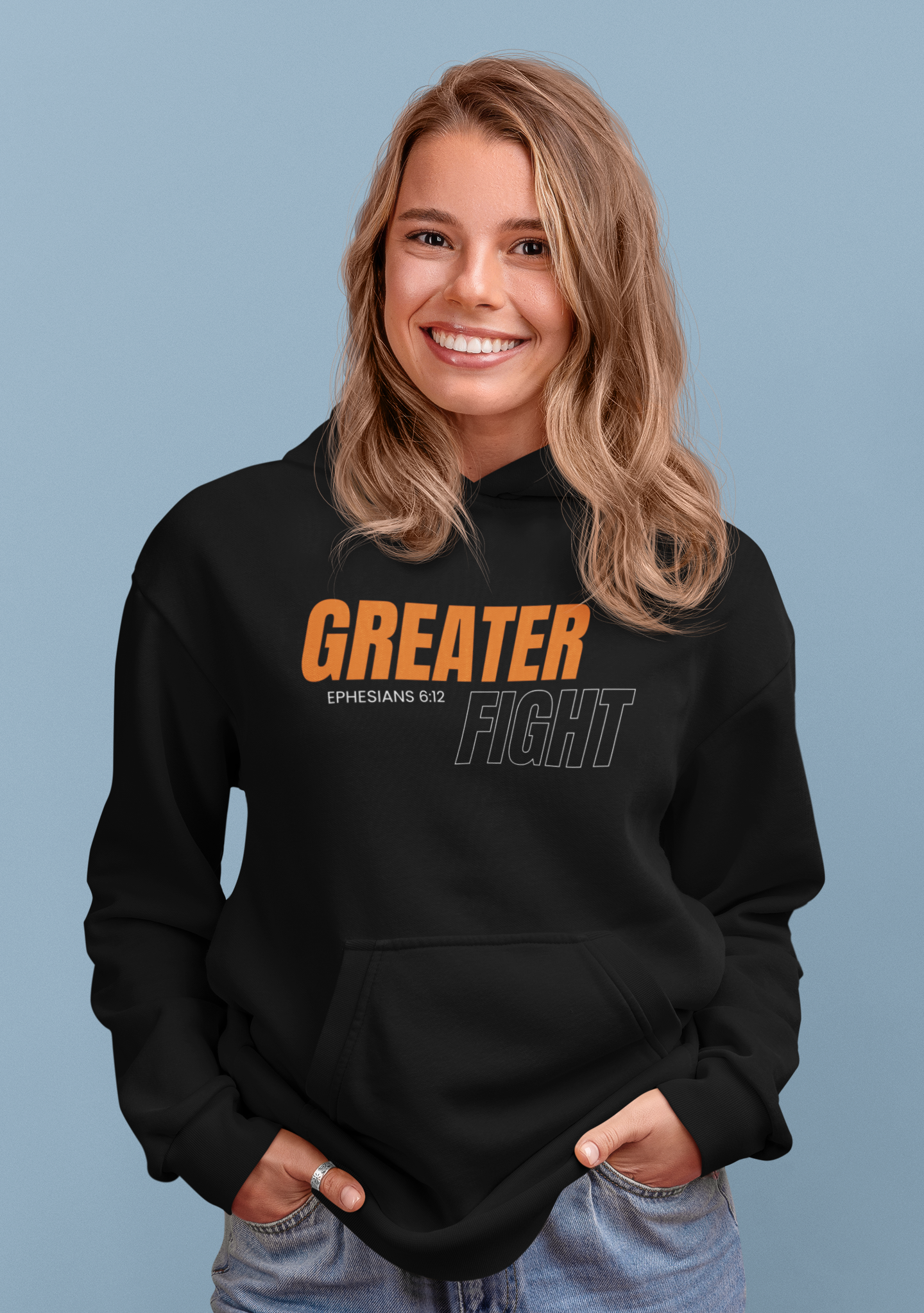 Greater Fight welcome fall hoodie