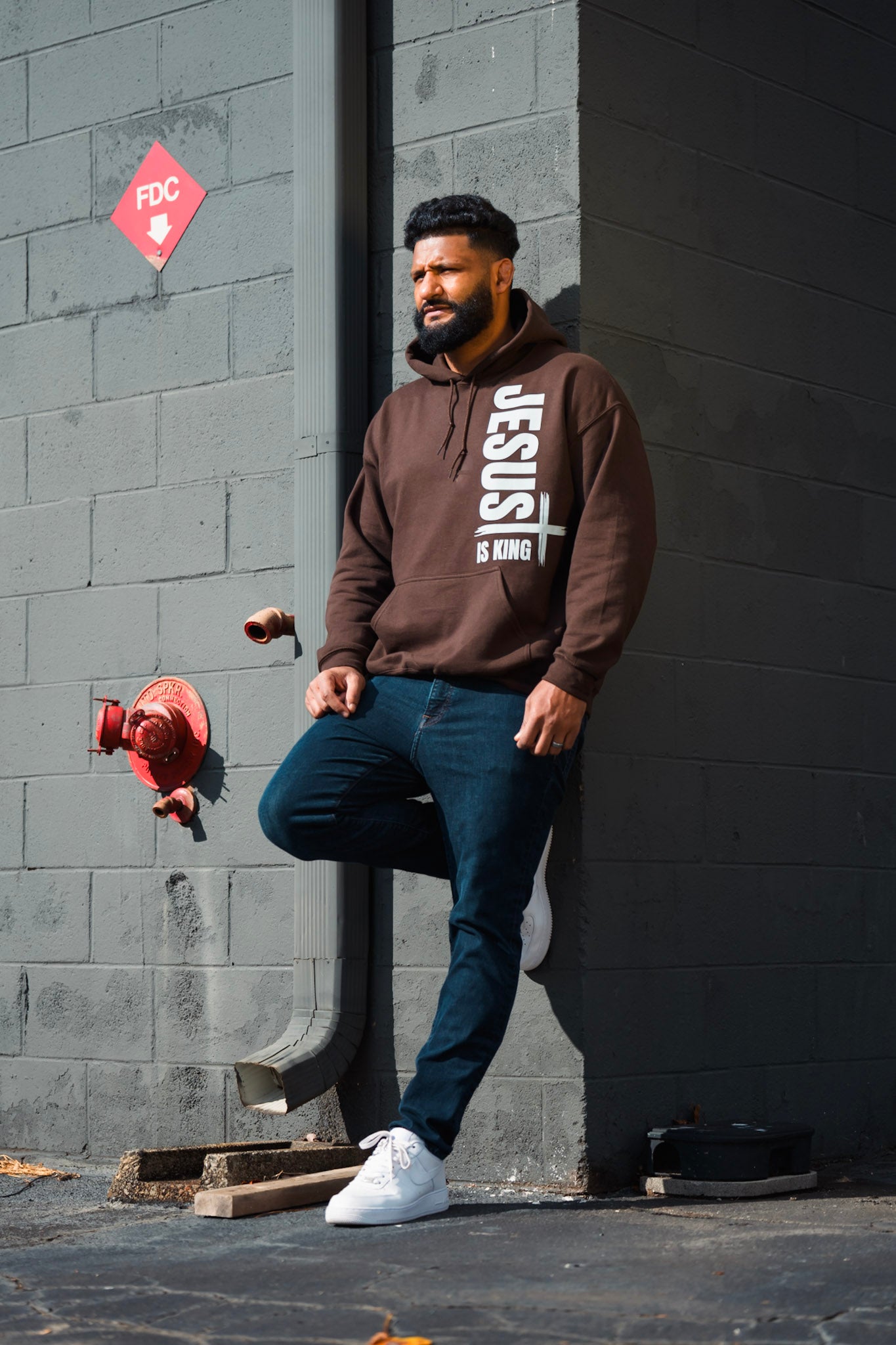 Jesus is king hoodie