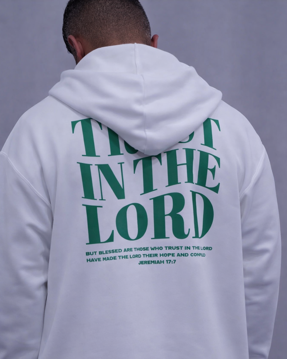 Trust in the Lord zip up Hoodie