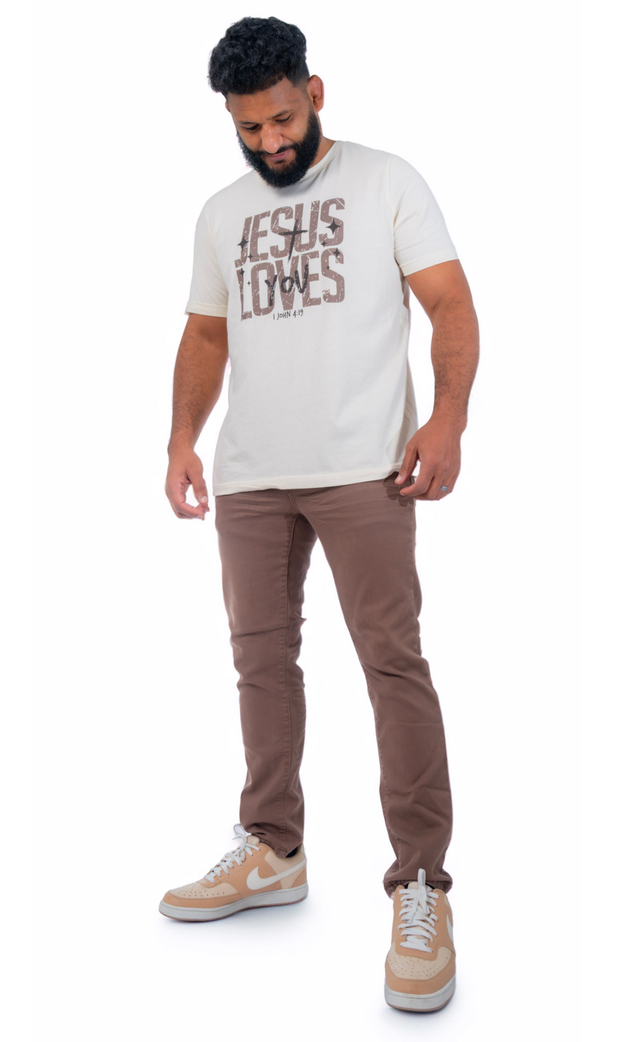 Jesus loves you T-shirt