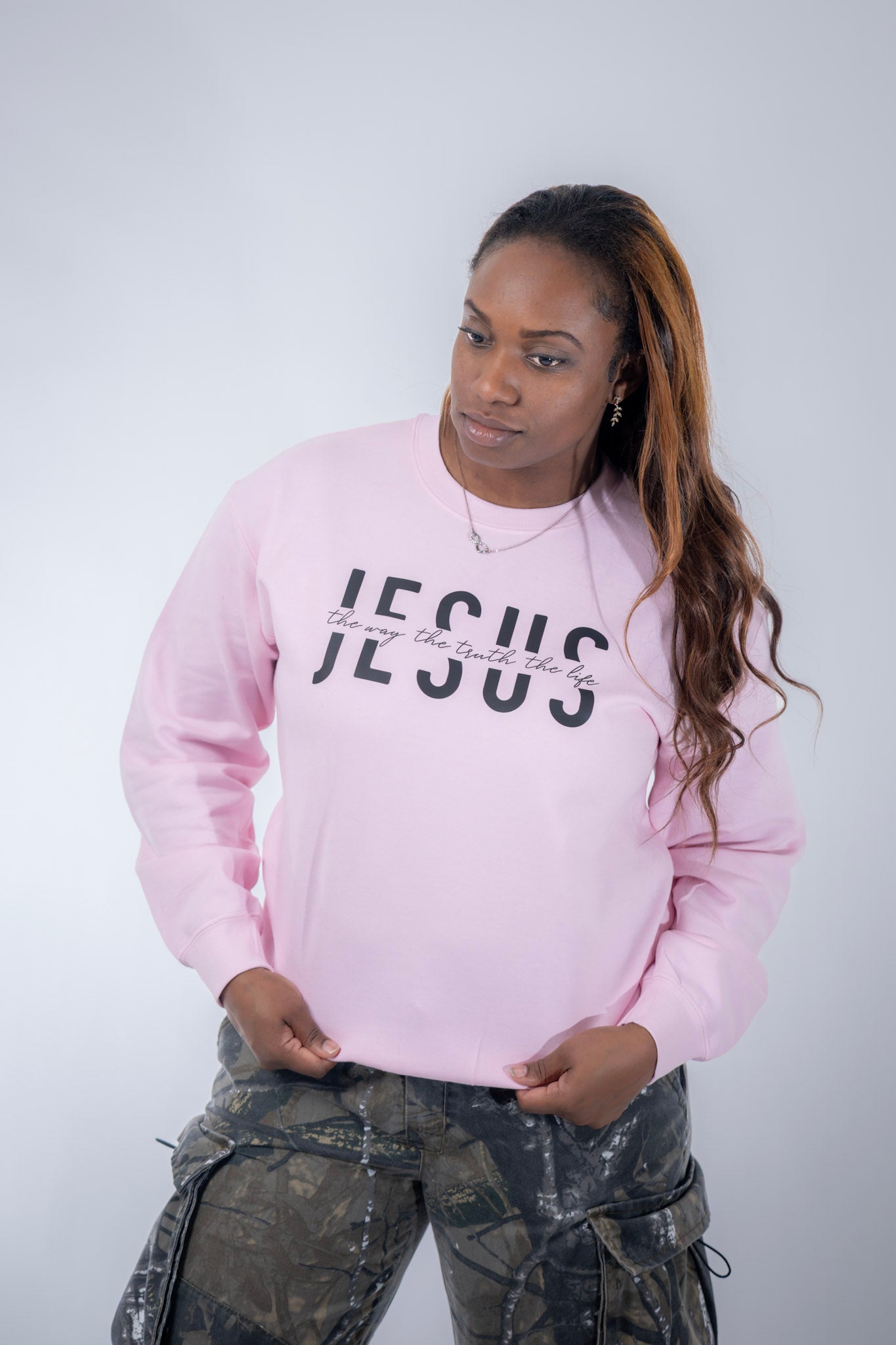 Jesus the way. The life. The truth. Sweatshirt