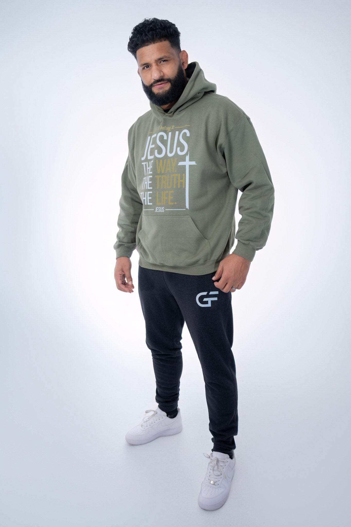 Jesus the way truth life hoodie