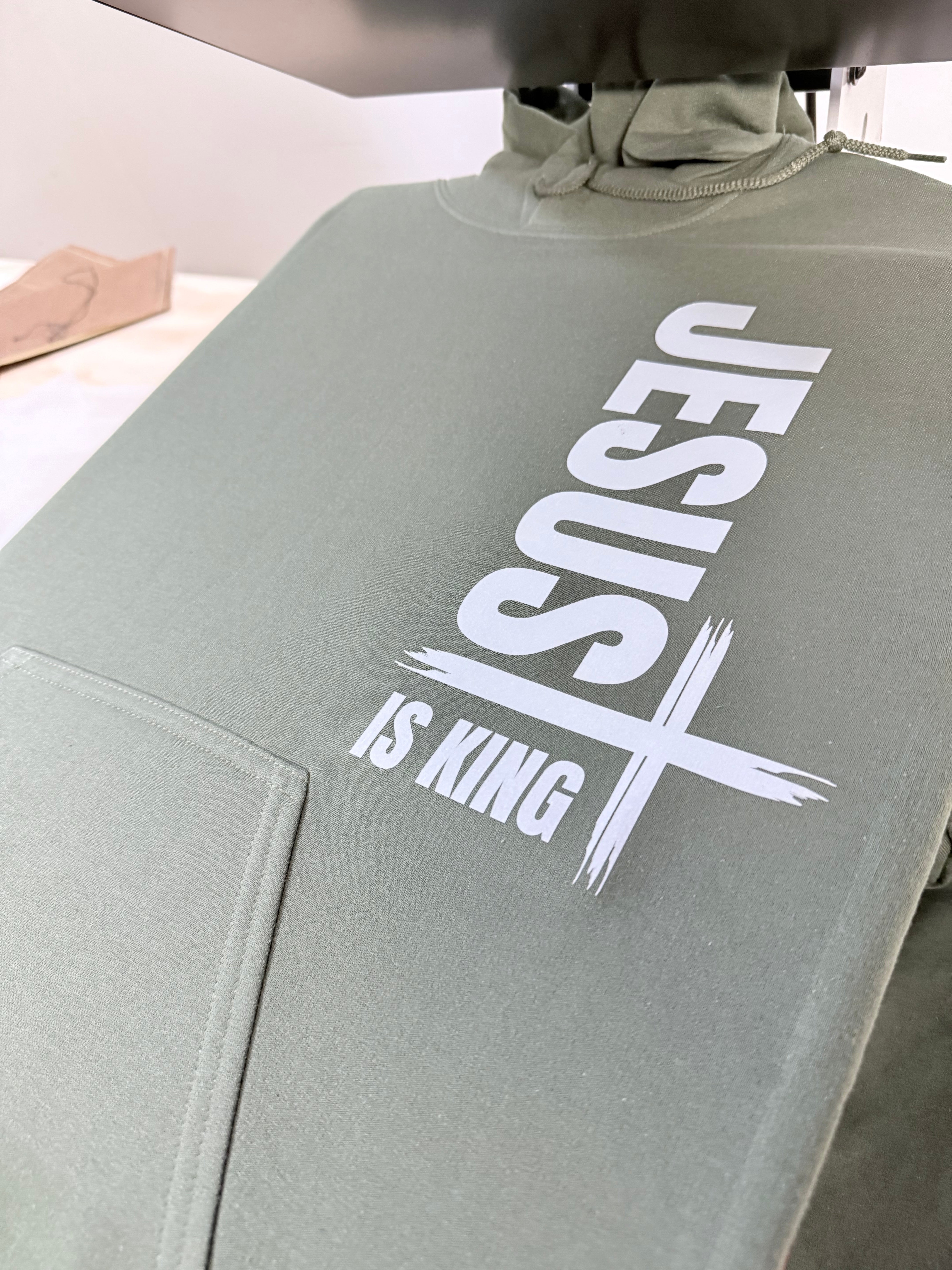 Jesus is king hoodie