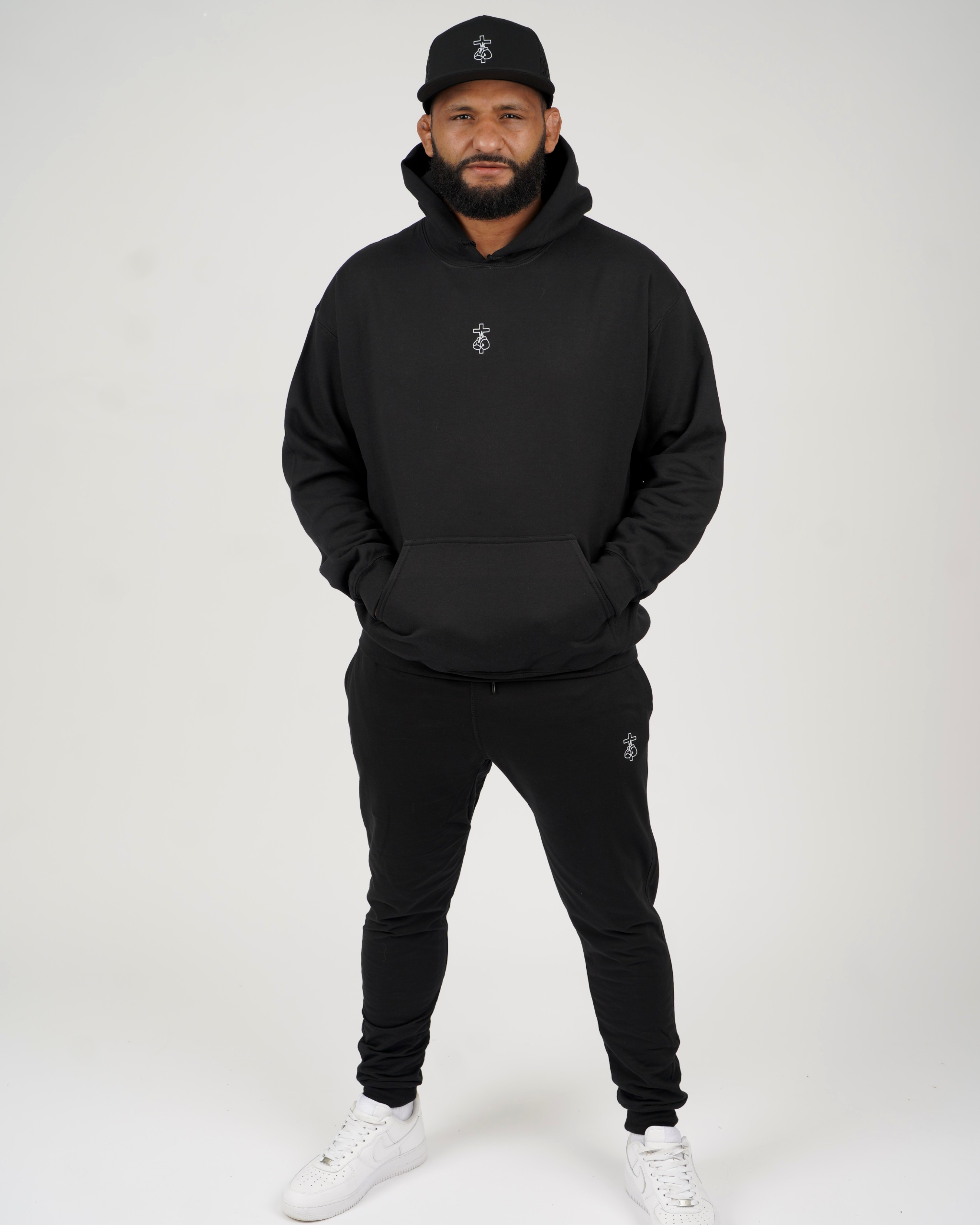 Victory on the cross hoodie