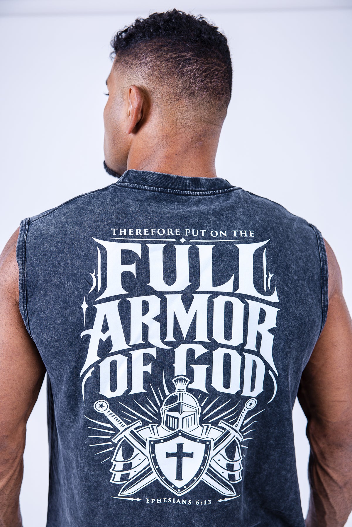 Put On the Full Armor of God — Vintage Cutoff Tee