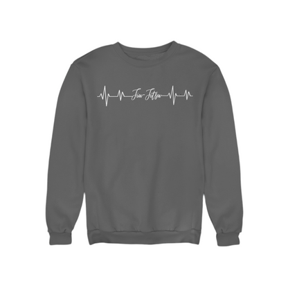 Jiujitsu heartbeat sweatshirt
