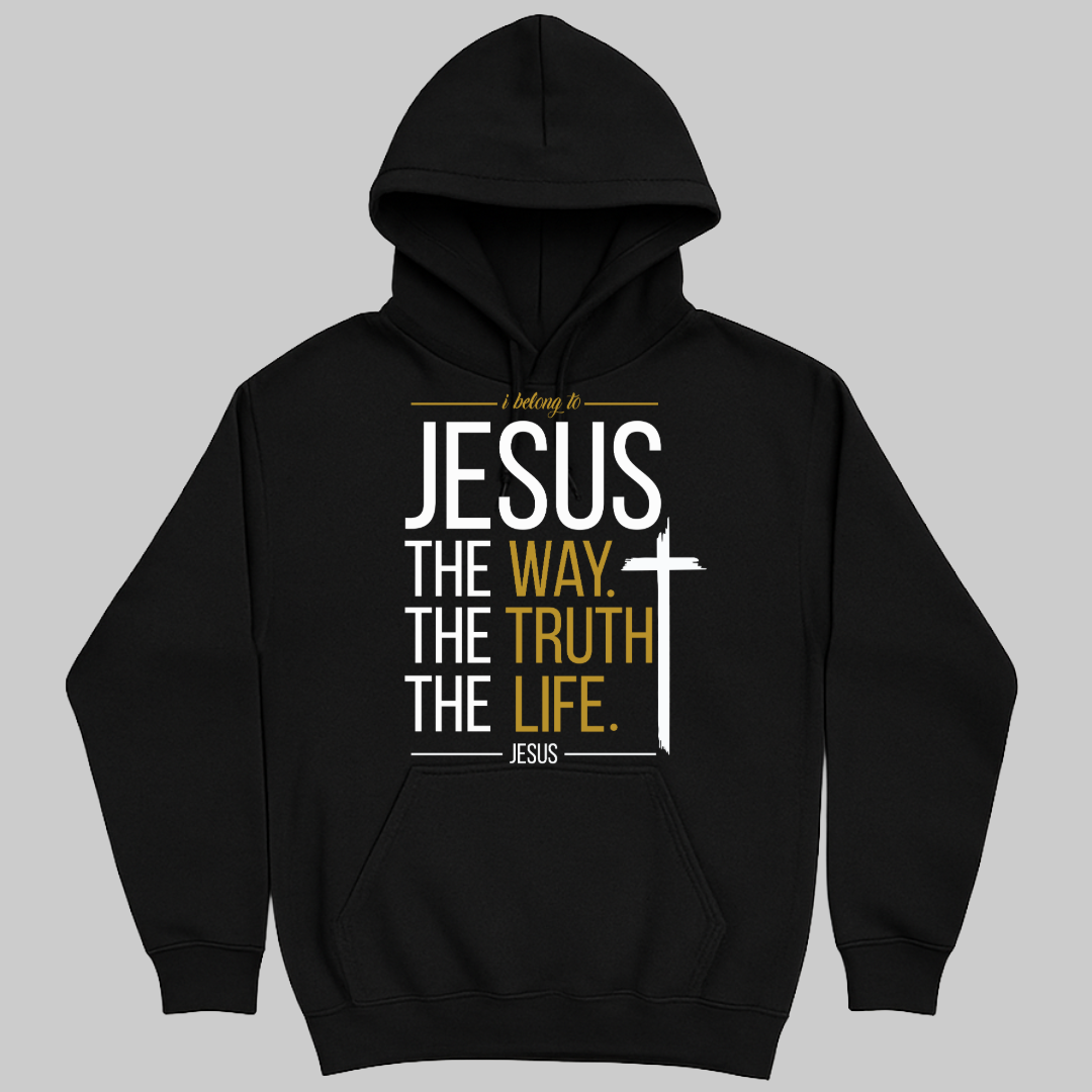 Jesus the way truth life hoodie