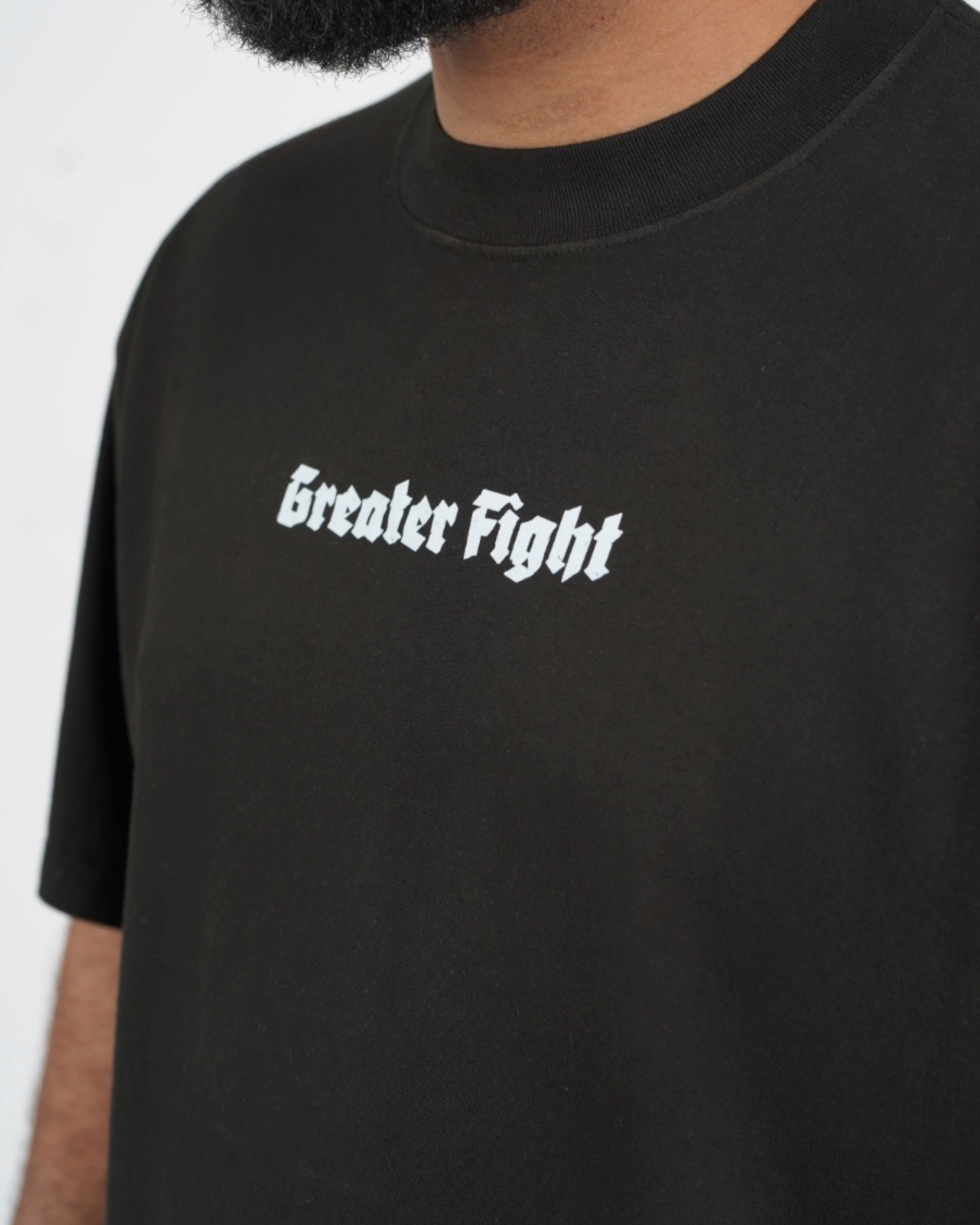 Oversized Ephesians 6:12 tee