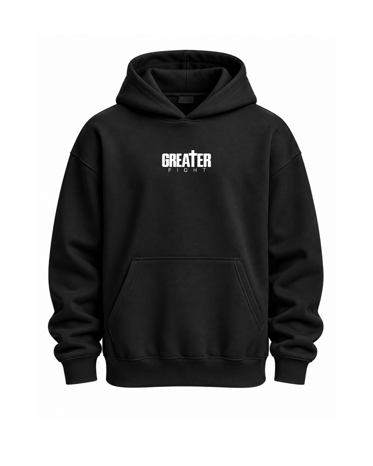 Greater Fight Victory in  Jesus Hoodie