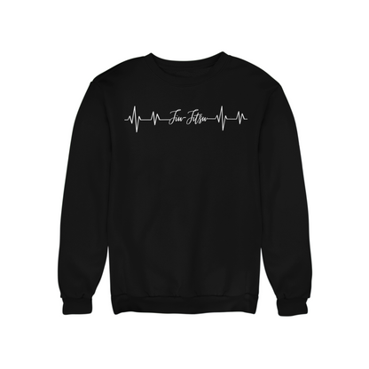 Jiujitsu heartbeat sweatshirt