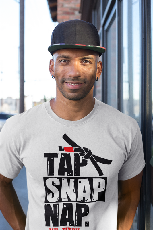 Tap snap nap Jiujitsu shirt