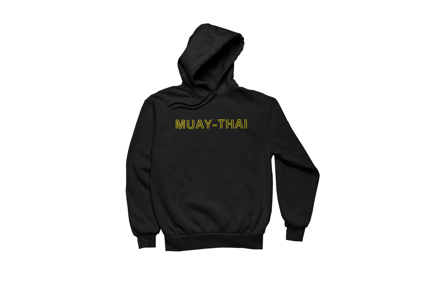 Black and Gold Your Martial Art Hoodie