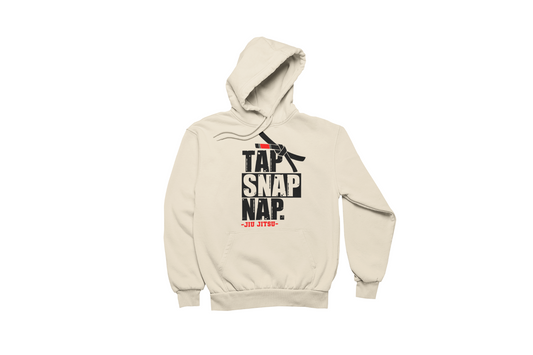 Tap, Snap, nap Jiu-Jitsu Hoodie