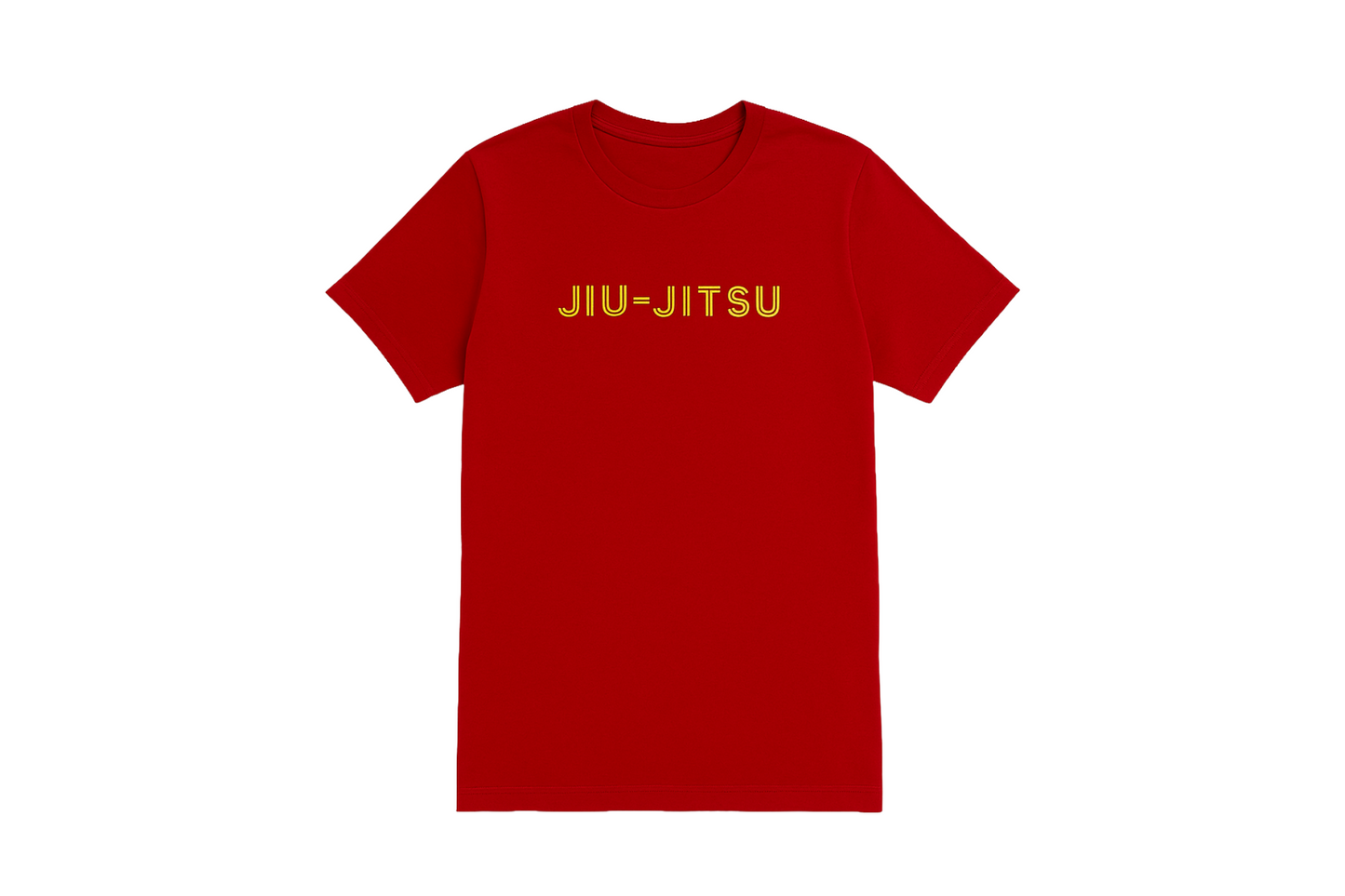 Red and Gold Your simple Martial arts T-shirt