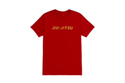 Red and Gold Your simple Martial arts T-shirt