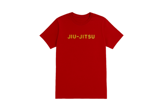 Red and Gold Your simple Martial arts T-shirt