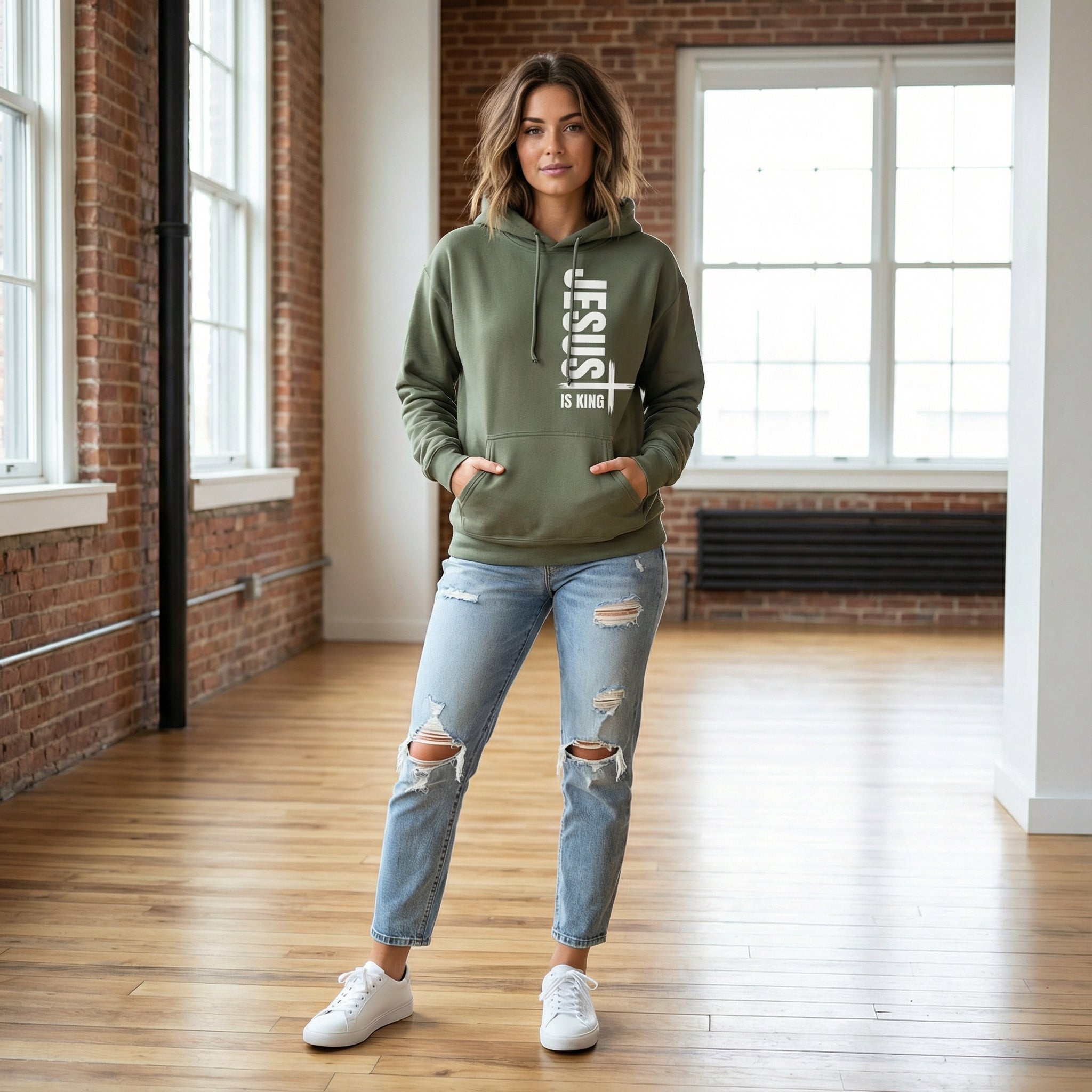 Jesus is king hoodie