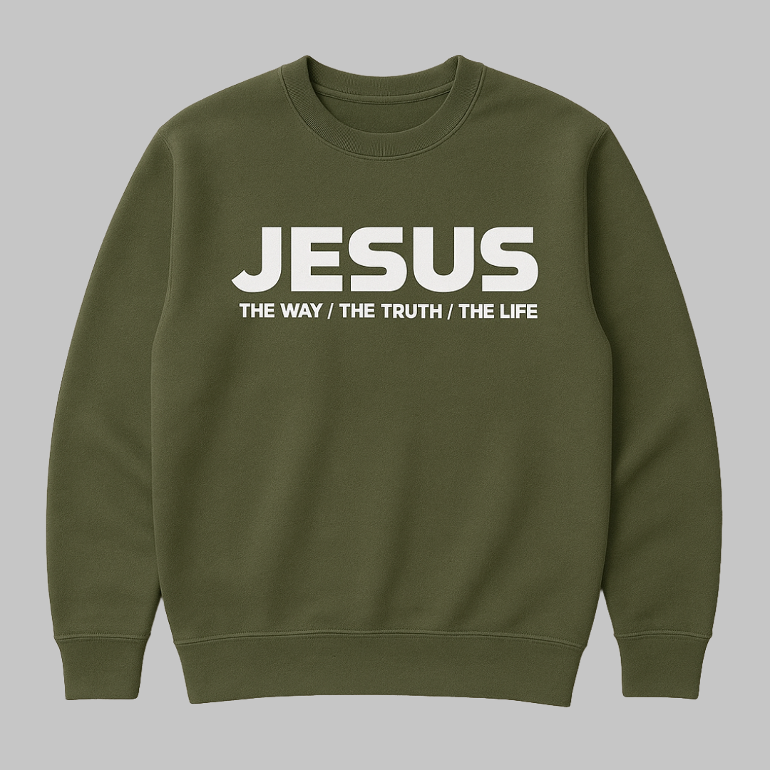 Jesus The way/truth/life sweatshirt