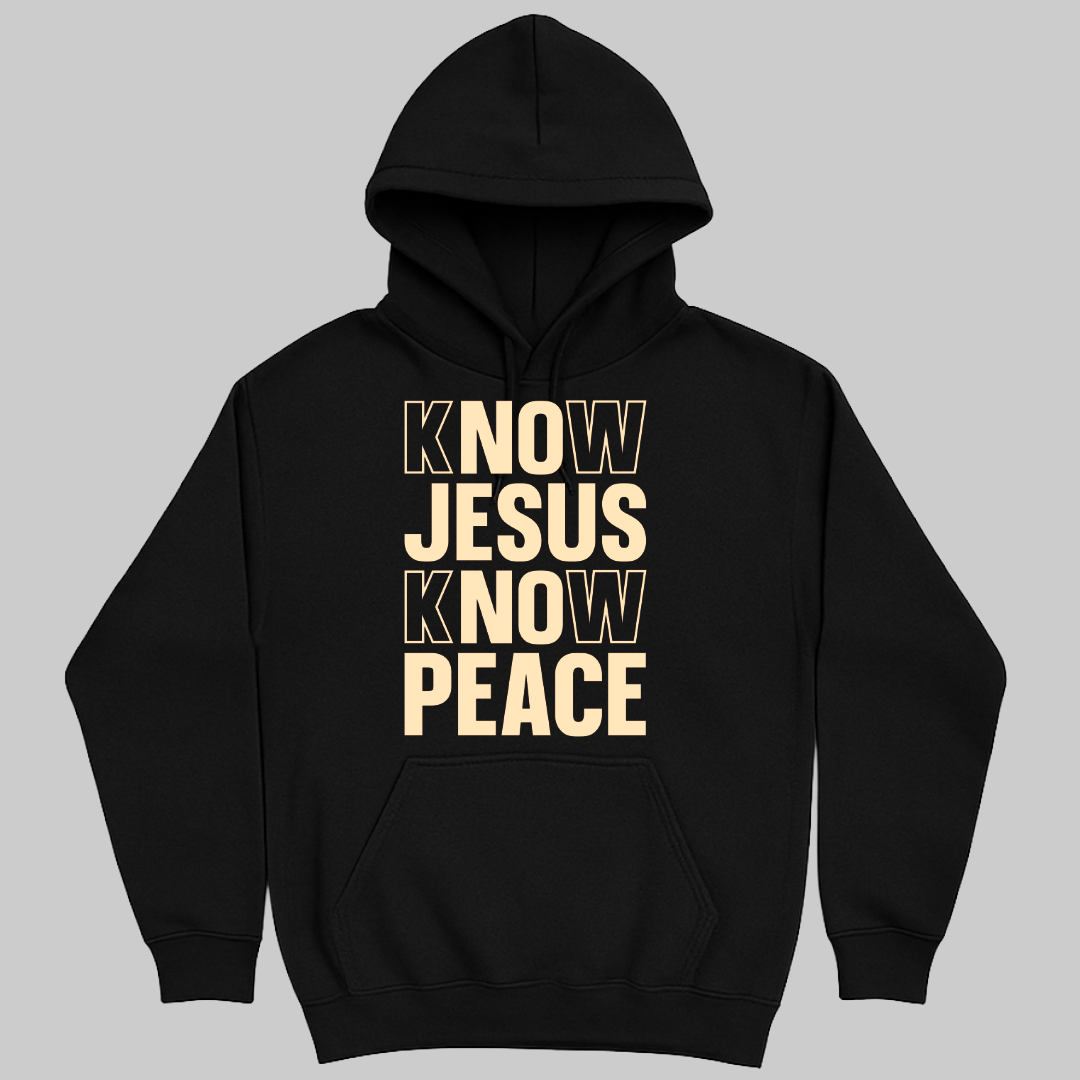 No Jesus no peace hoodie