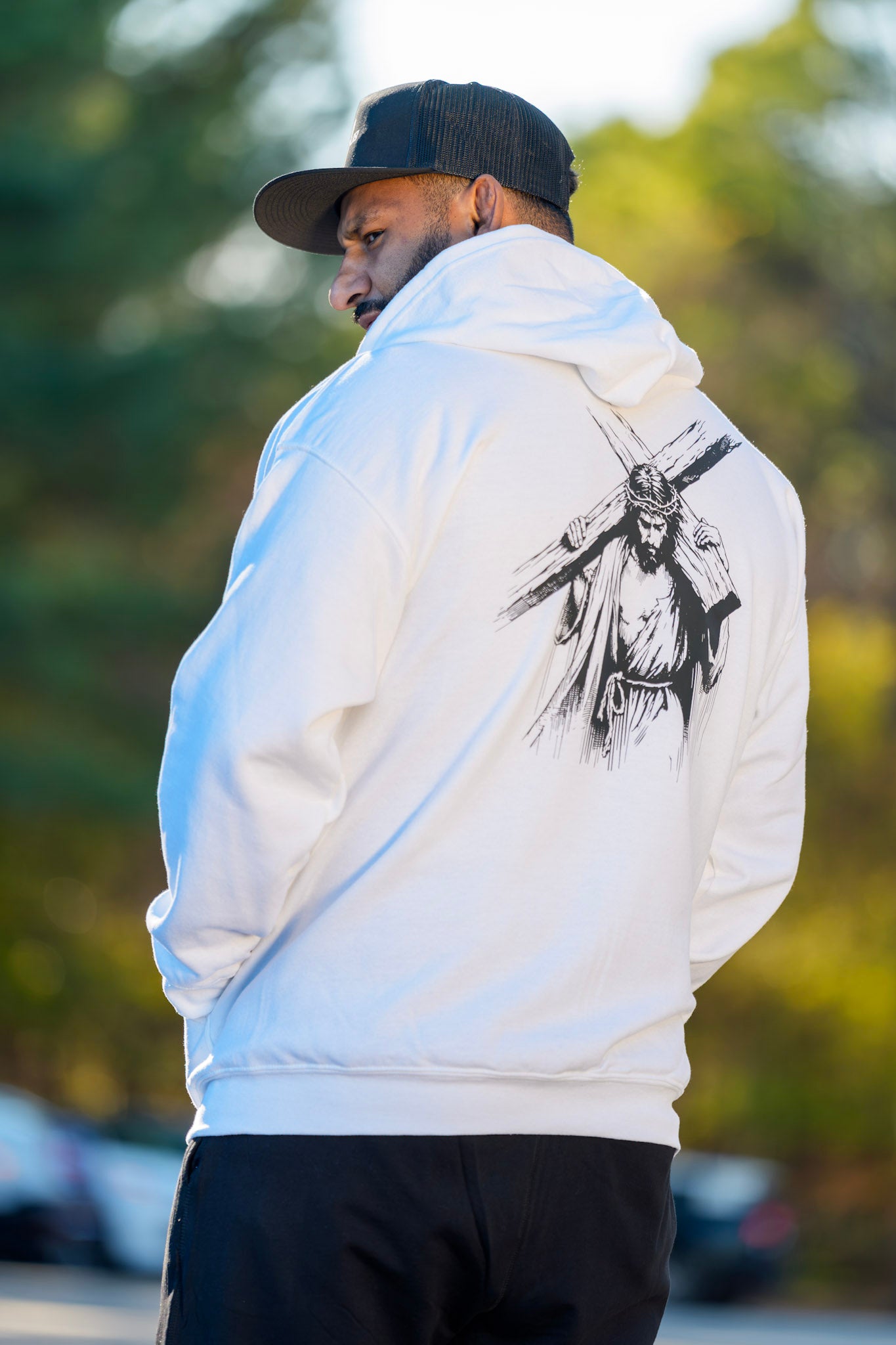 Jesus paid it all zip up hoodie