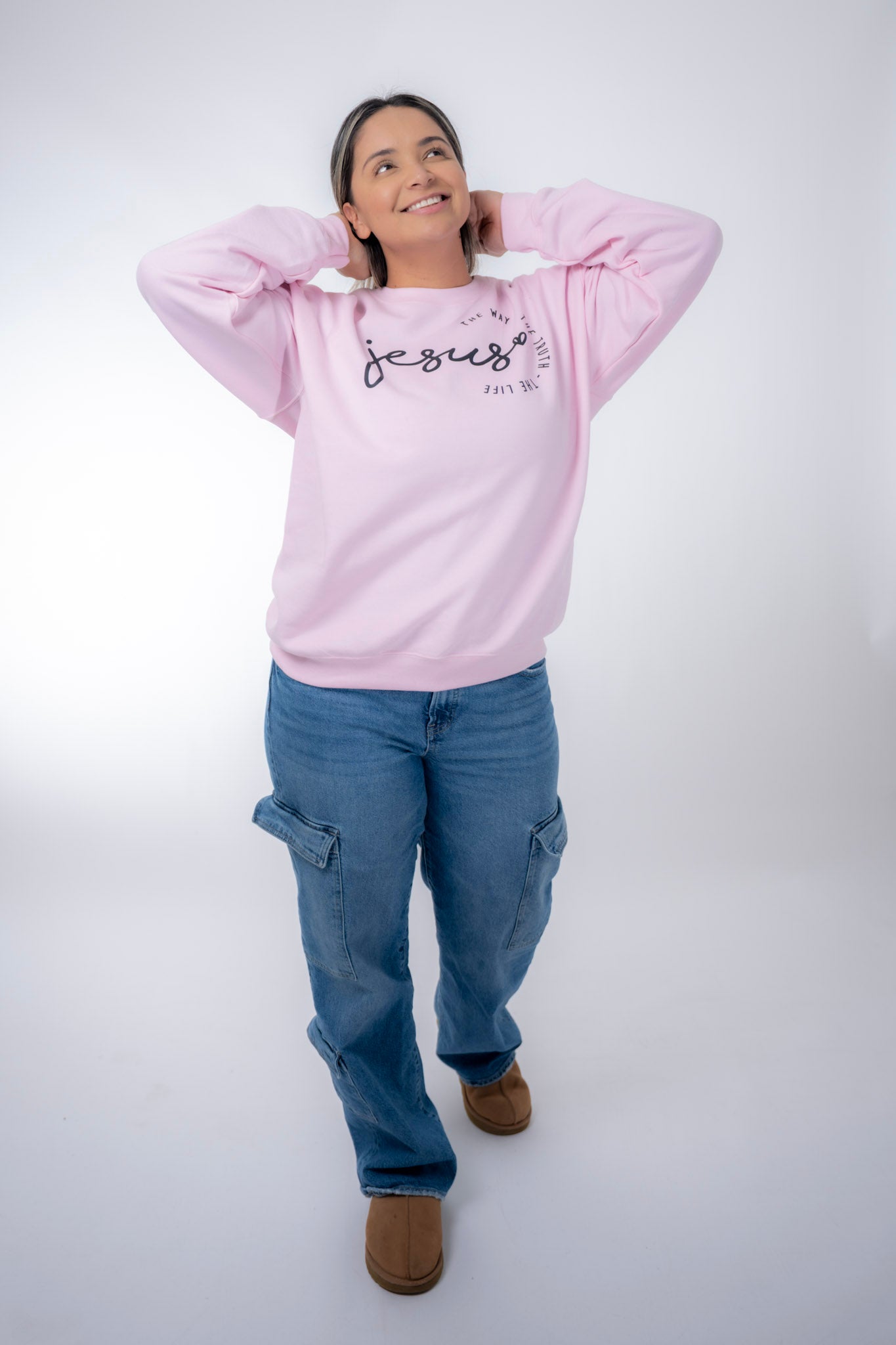 Jesus the way. The truth. The life. Sweatshirt