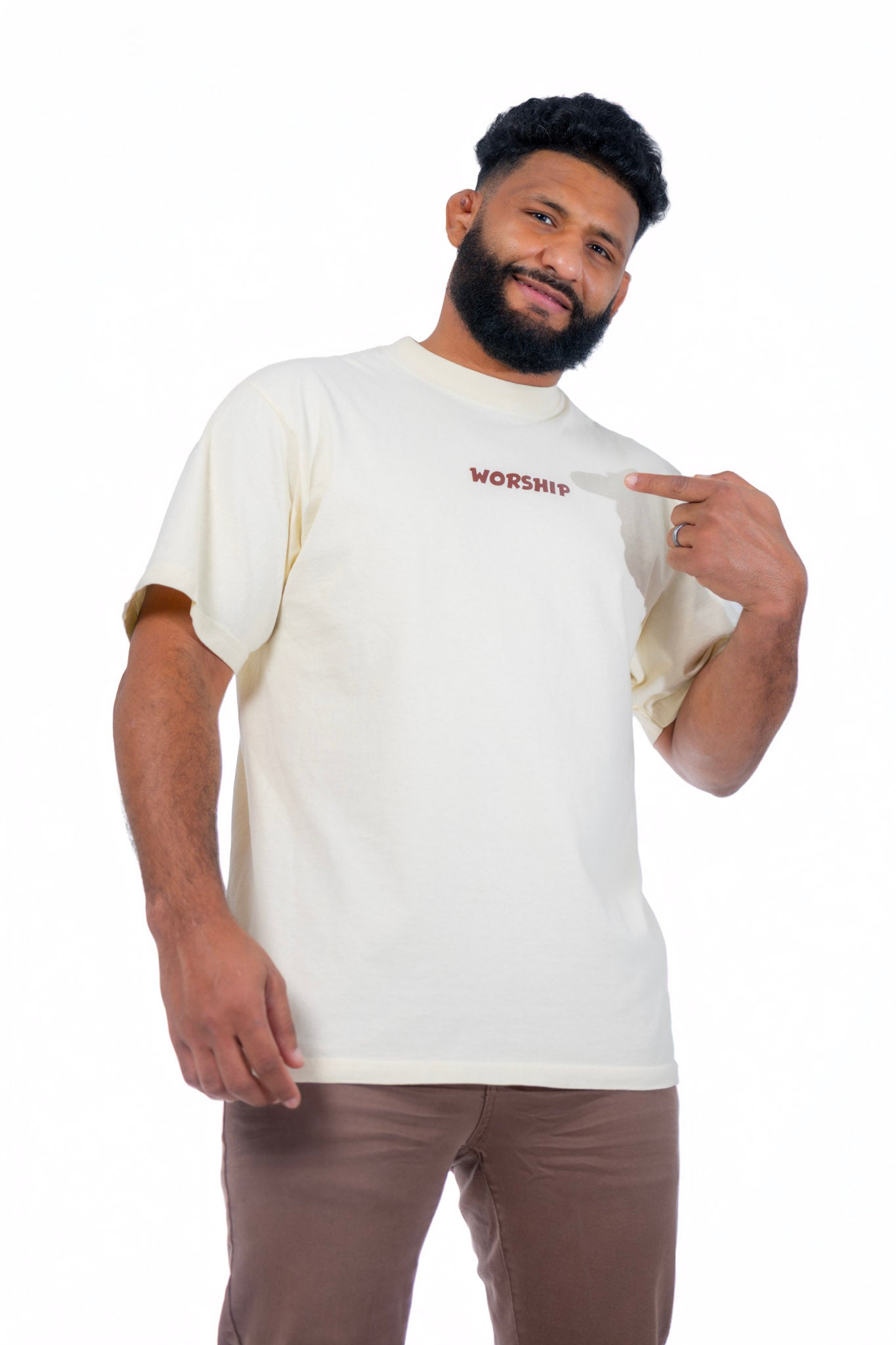 Heavyweight WORSHIP tee