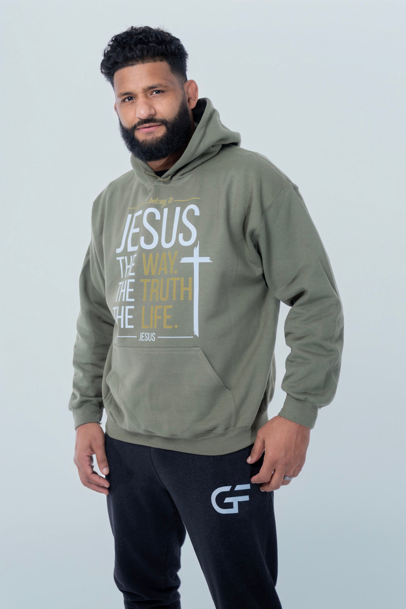 Jesus the way truth life hoodie